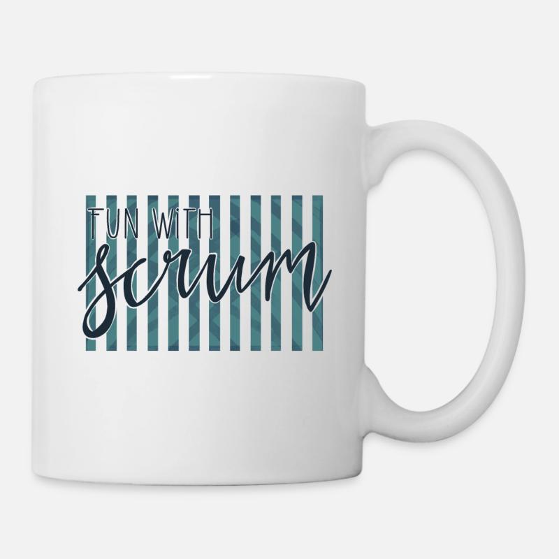 Fun with Scrum - Tasse - Weiß