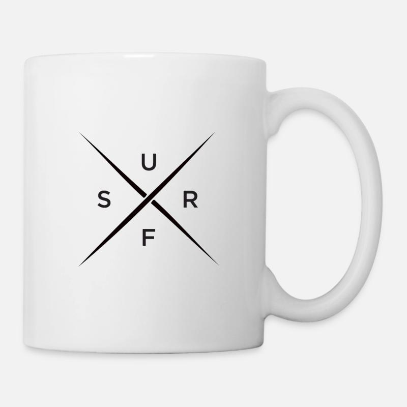 Surfer - Surfen - Tasse - Weiß