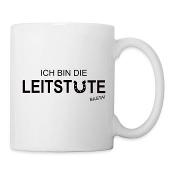 Reiterin - Leitstute - Tasse - Weiß - Rechts