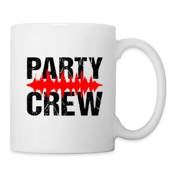Party Crew Music Festival - Mug - white - Right