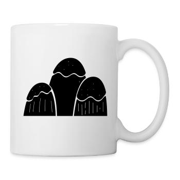 Berge Berg Gebirge Mountain 20 Zeichenfläche 21 - Tasse - Weiß - Rechts