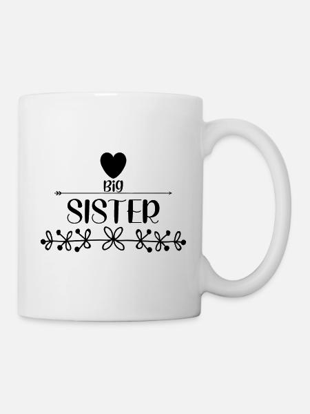 Big Sister - Tasse - Weiß