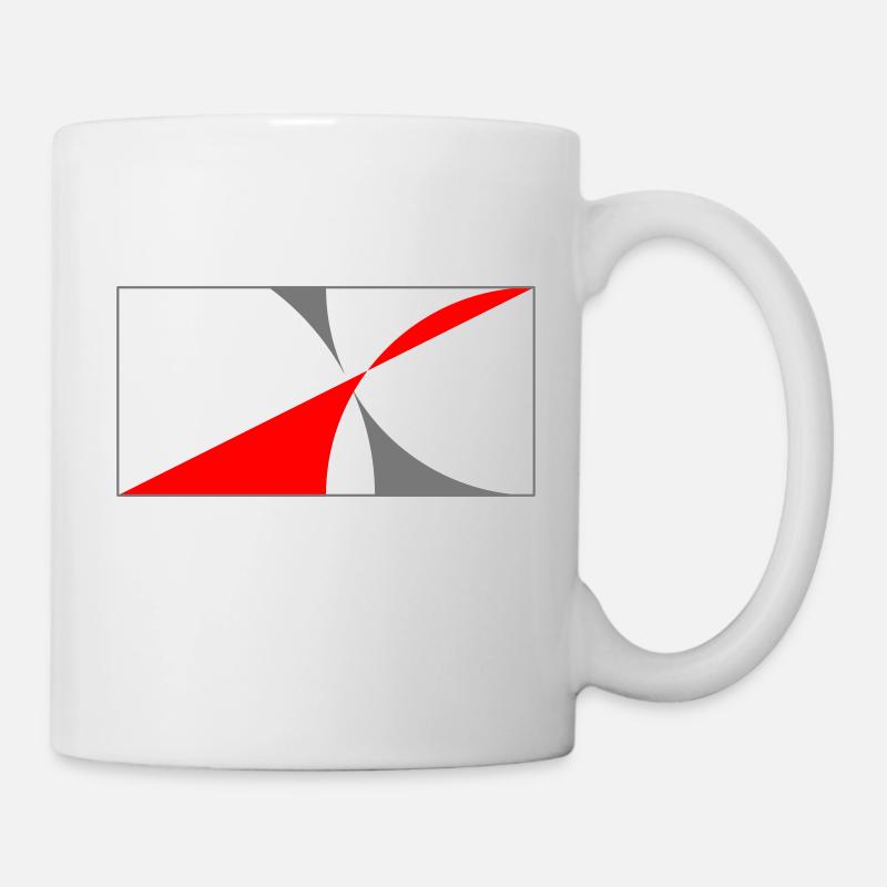 Tout dans la bonne proportion! - Mug blanc - blanc