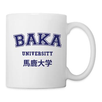 BAKA UNIVERSITY - Mug - white - Right