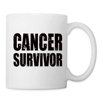 Cancer Survivor - Mug - white - Right