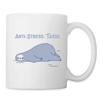 Anti-Stress-Tasse Faultier - Tasse - Weiß - Rechts