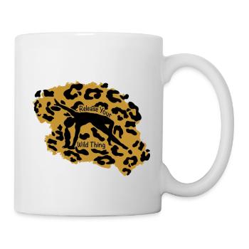 Release your Wild Thing - Tasse - Weiß - Rechts