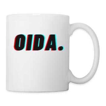 oida. - Das Wiener Original - Tasse - Weiß - Rechts