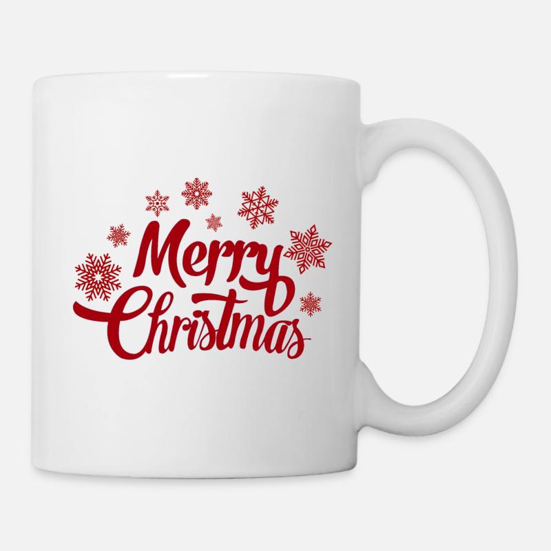 Merry Christmas - Tasse - Weiß