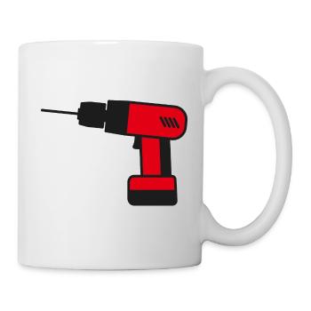 Cordless Screwdriver Tool Craftsmen - Mug - white - Right