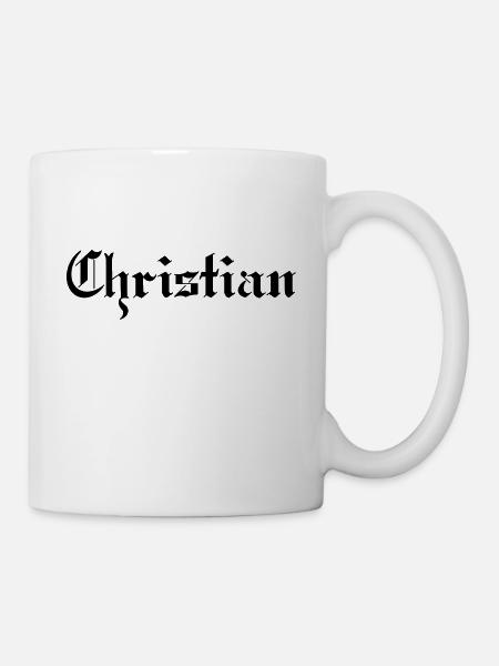 Christian - Tasse - Weiß