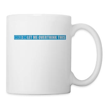 Permettez-moi d’exagérer - Mug blanc - blanc - Droite