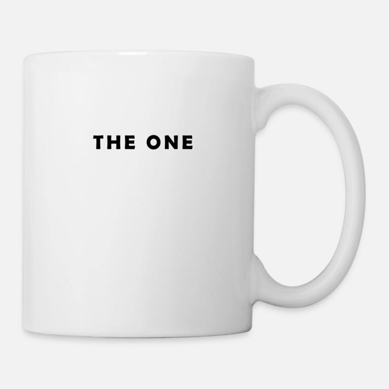 THE ONE Schwarz - Tasse - Weiß
