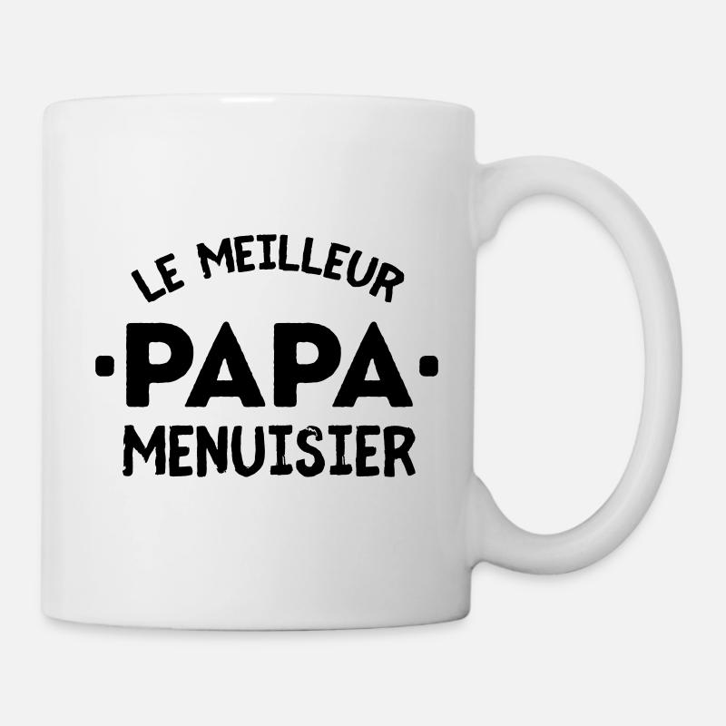 Papa menuisier artisan - Mug blanc - blanc
