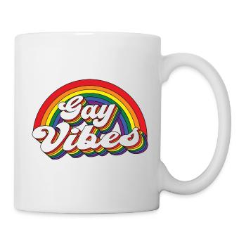 Gay Vibes Rainbow - Mug - white - Right