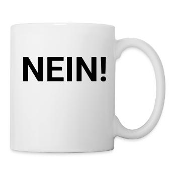 NEIN! - Tasse - Weiß - Rechts