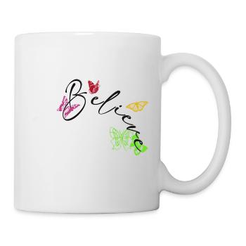 Croire - Mug blanc - blanc - Droite