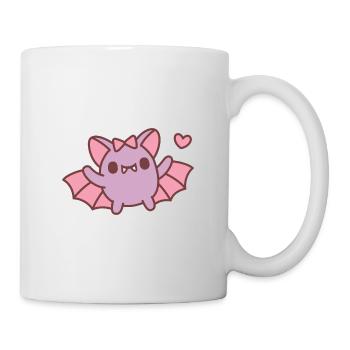 Cute Female Vampire Bat - Mug - white - Right