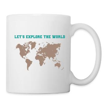 Let's explore the world - Mug - white - Right