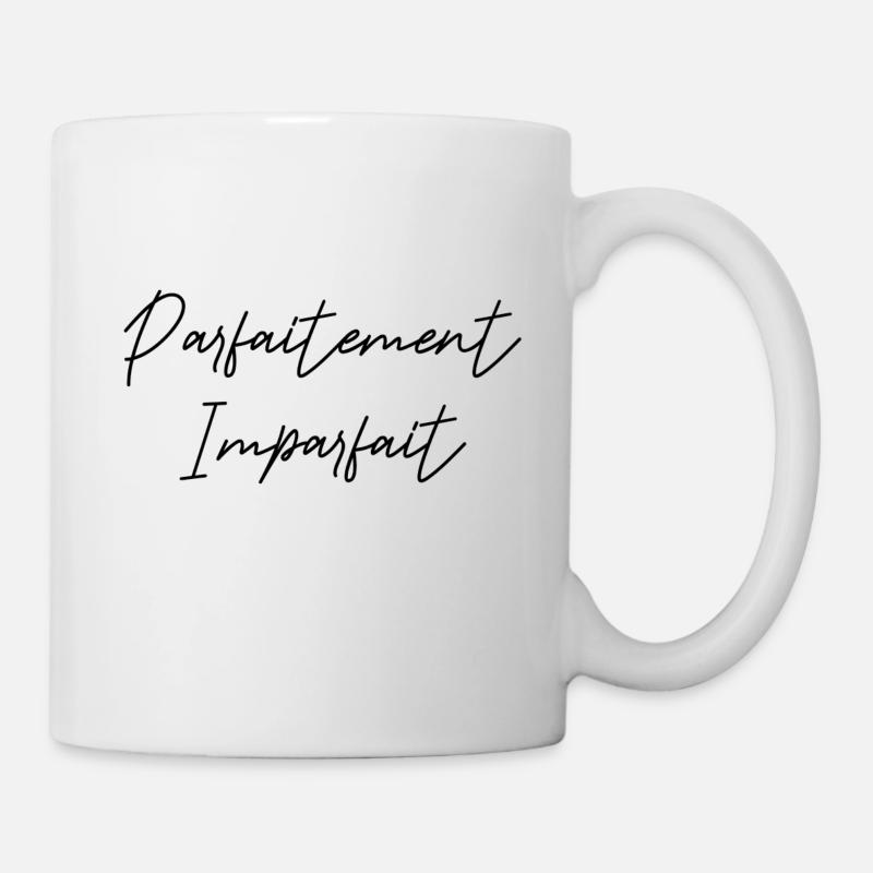 Parfaitement Imparfait - Mug blanc - blanc