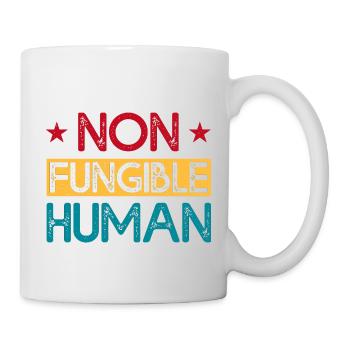 Non Fungible Human - Mug blanc - blanc - Droite