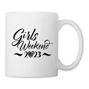 Girls Weekend 2023 Cute Girls Party Trip Vacances - Mug blanc - blanc - Droite