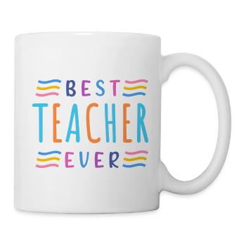 meilleur professeur de tous les temps - Mug blanc - blanc - Droite