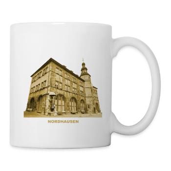 Nordhausen Town Hall Harz Thuringia Imperial City - Mug - white - Right