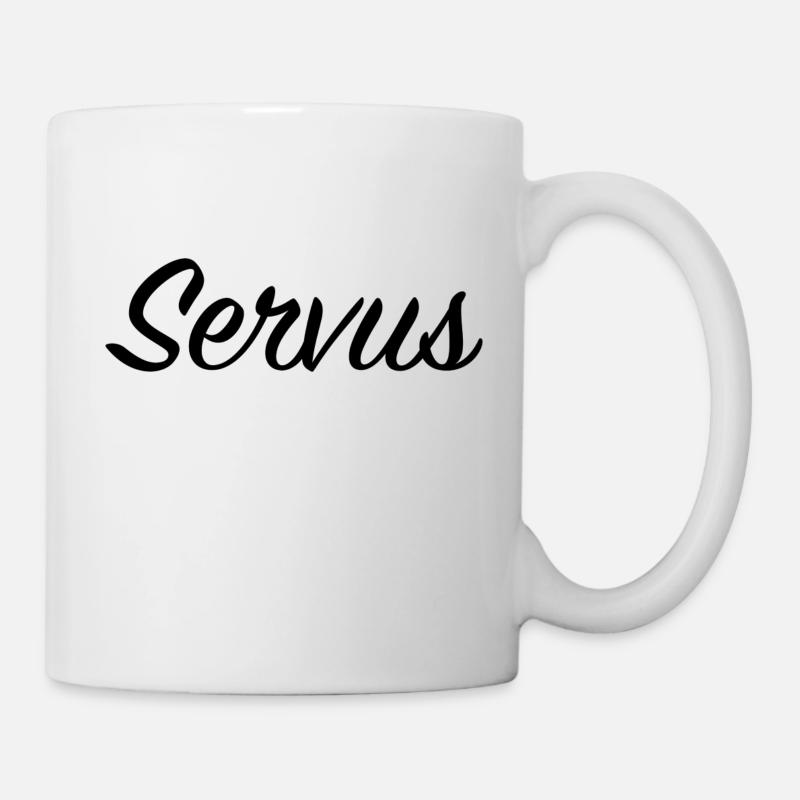 Servus - Tasse - Weiß