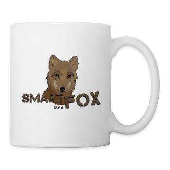 Fox smart fox smart as a fox - Mug - white - Right