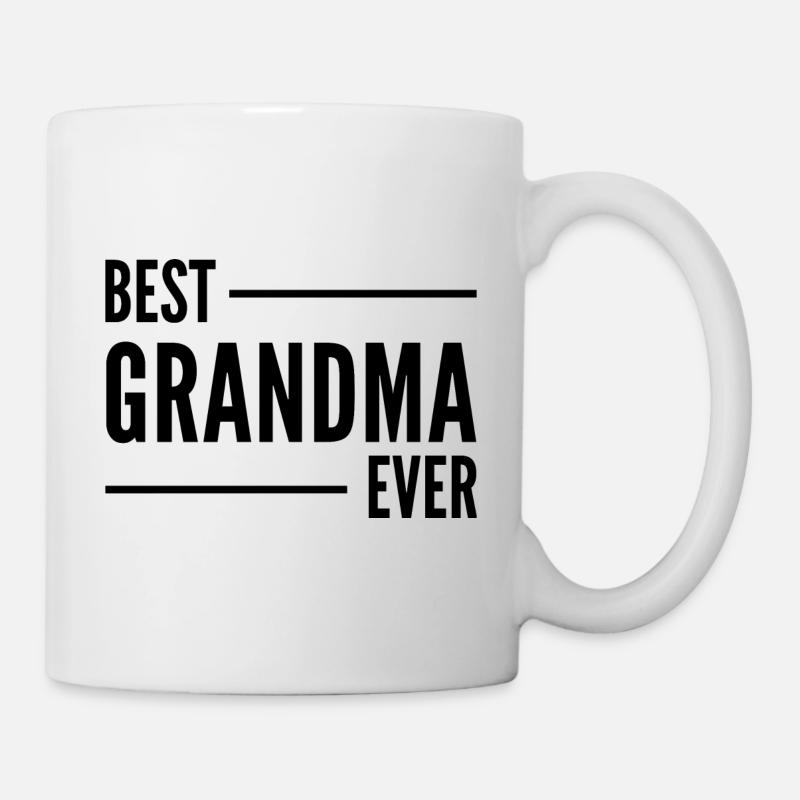 BEST GRANDMA EVER. GRANDMA GIFT. - Mug - white