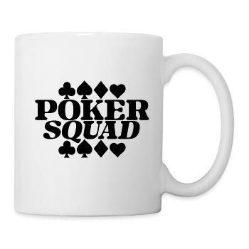 Équipe de poker Fun Poker Night Friends - Mug blanc - blanc - Droite
