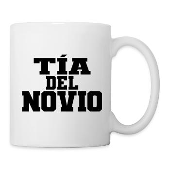 Tia del Novio Groom's Auntie Women Wedding Gift - Mug - white - Right