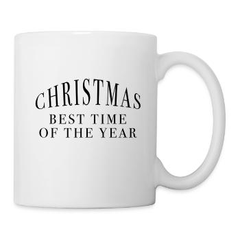 BEST TIME OF THE YEAR - Tasse - Weiß - Rechts