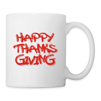 Happy Thanks Giving - Mug - white - Right