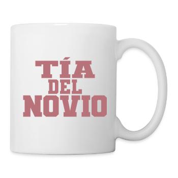 Tia del Novio Groom's Auntie Women Wedding Gift - Mug - white - Right