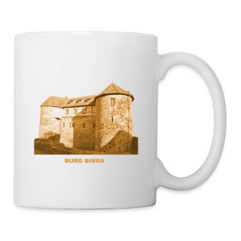 Bibra Burg Grabfeld Thüringen Wasserburg - Tasse - Weiß - Rechts