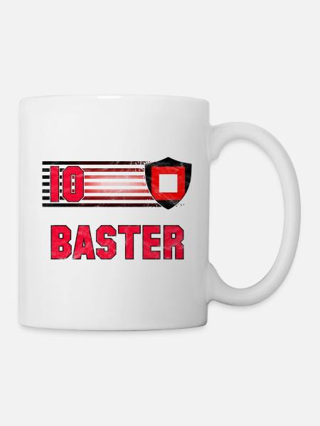 Baster Fußball Mannschaft - Tasse - Weiß
