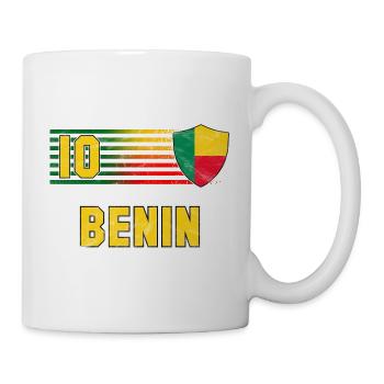 Équipe du Bénin de football - Mug blanc - blanc - Droite