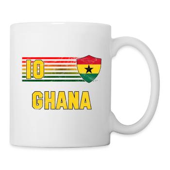 Équipe du Ghana de football - Mug blanc - blanc - Droite