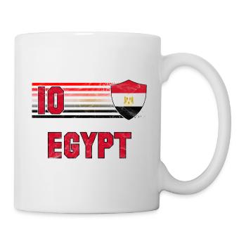 Équipe d’Égypte de football - Mug blanc - blanc - Droite