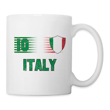 Équipe d’Italie de football - Mug blanc - blanc - Droite