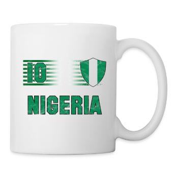 Équipe du Nigeria de football - Mug blanc - blanc - Droite