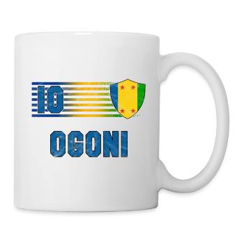 Équipe de football Ogoni - Mug blanc - blanc - Droite