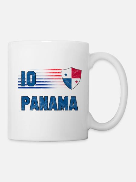 Panama Fußball Mannschaft - Tasse - Weiß