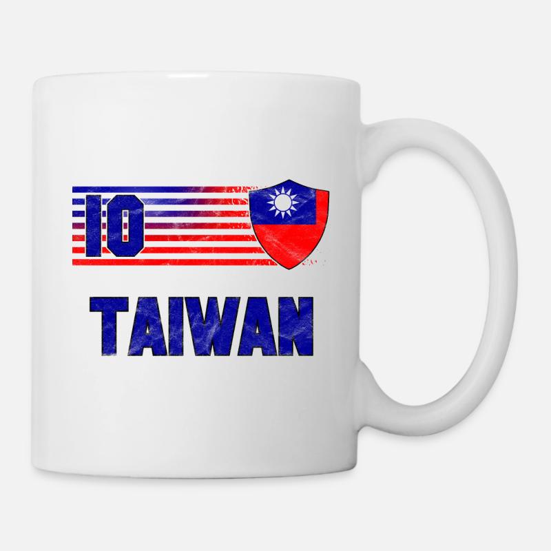 Équipe de Taïwan de football - Mug blanc - blanc