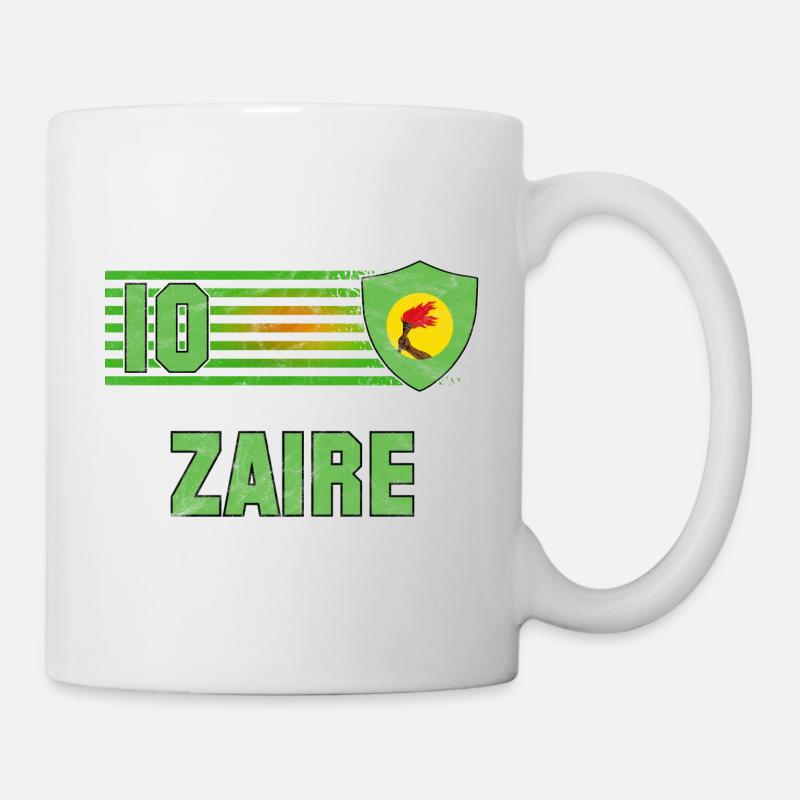 Équipe du Zaïre de football - Mug blanc - blanc
