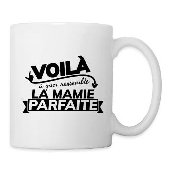 Voilà à quoi ressemble la mamie parfaite. - Mug blanc - blanc - Droite