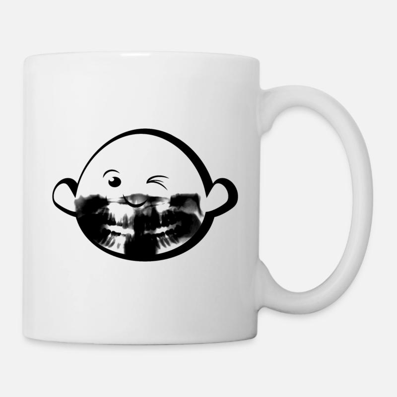 Sourire - Mug blanc - blanc