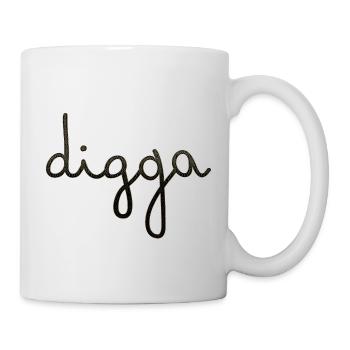 Digga - Tasse - Weiß - Rechts